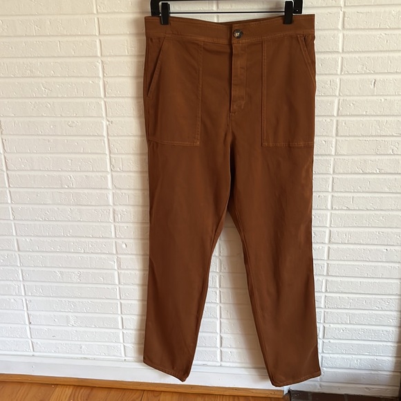 🌺Final Price🌺Lou & Grey High Waist Brush Cotton Blend Pants - Picture 5 of 8